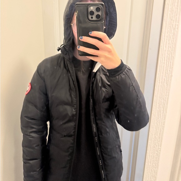 SOLD Canada goose camp hoody black Xs - Picture 4 of 4